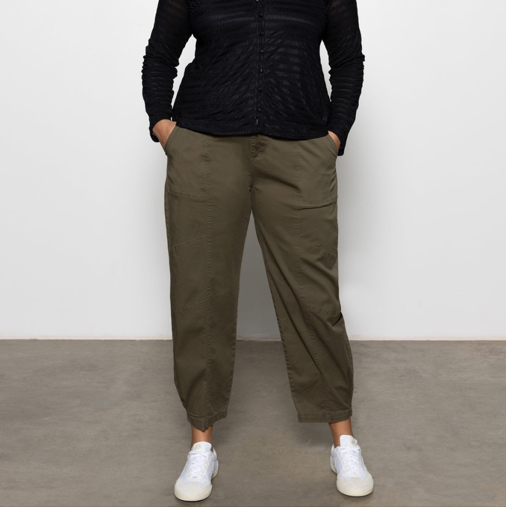 Sanctuary Sahara Tapered Standard Rise Pant Burnt Olive